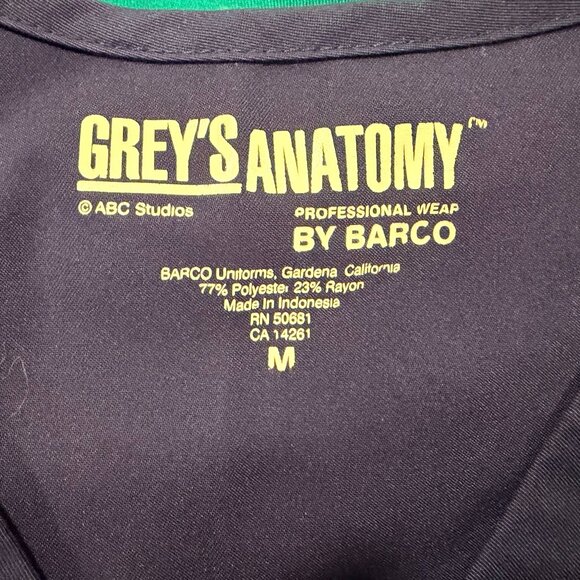 Grey's Anatomy Scrubs - Navy - Picture 2 of 3